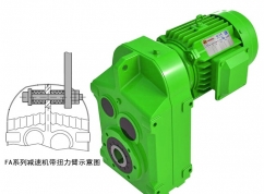 FA107/G FA127/G FA157/G帶扭力臂的減速機(jī)