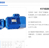 K57-A+B+SF130-20-6減速電機(jī)型號(hào)解析