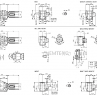 KC67 KCAF67 KCF67 KCA67減速機(jī)電機(jī)型號及尺寸圖紙
